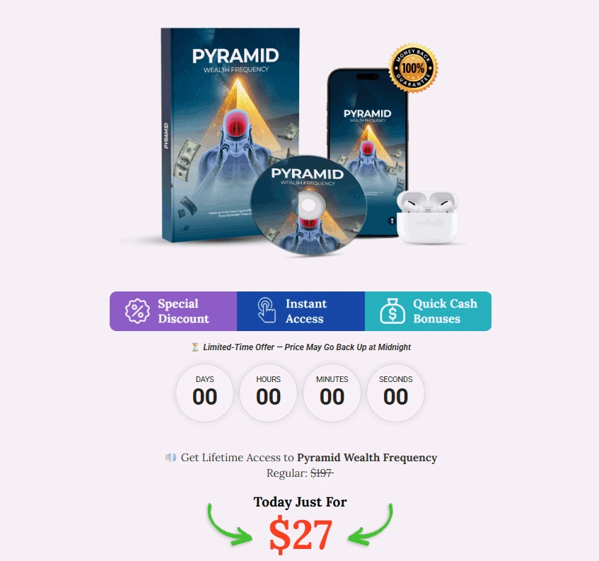 Limited Stock Alert: Pyramid Wealth Frequency Is Almost Sold Out!